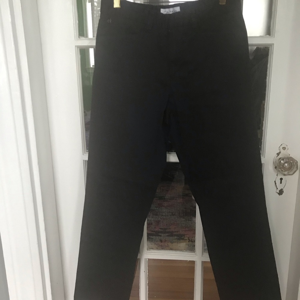 Men’s Calvin Klein black straight leg pants